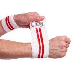 Бинты кистевые для жима STRENGTH WRIST WRAPS MATSA MA-0029 2шт цвета в ассортименте