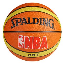 Мяч баскетбольный резиновый №7 Spalding 9R7SP/NBA