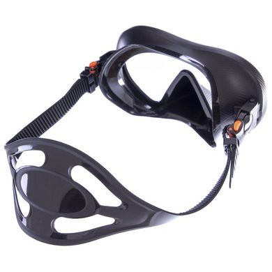 Набор для плавания маска с трубкой Zelart M105-SN132-SIL, Черный