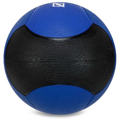 Медбол мяч медицинский Medicine Ball Zelart FI-5121-4 4кг синий-черный