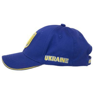 Кепка бейсболка детская Zelart Украина CO-1928 54-55 синий-желтый