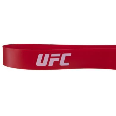 Гума петля для підтягувань та тренувань стрічка силова UFC POWER BANDS UHA-69167 MEDIUM червоний