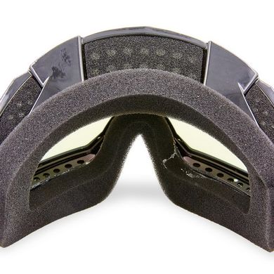 Мотоочки маска затемненный визор MT003-2-BK1, Черный