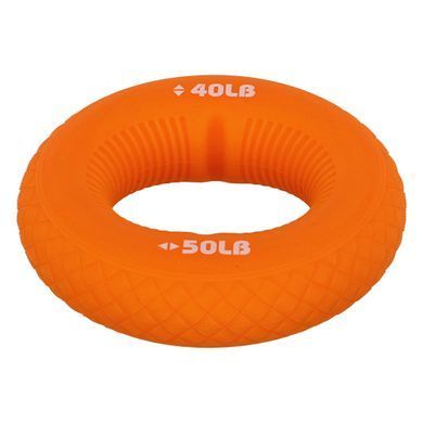 Эспандер кистевой кольцо с двойной нагрузкой JELLO FI-0651 размер 20LB-30LB цвет сиреневый