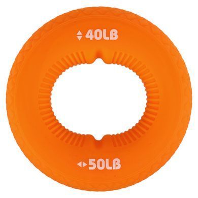 Эспандер кистевой кольцо с двойной нагрузкой JELLO FI-0651 размер 20LB-30LB цвет сиреневый