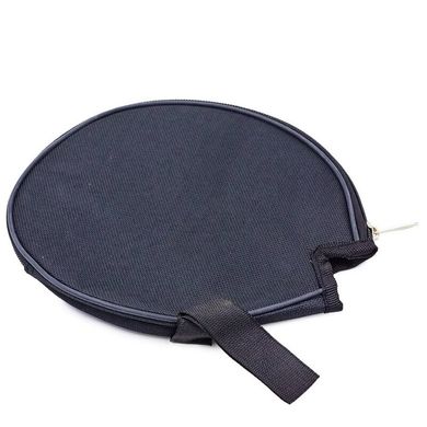 Чехол на ракетку для настольного тенниса 17 х 18 см RECORD MT-2716, Черный