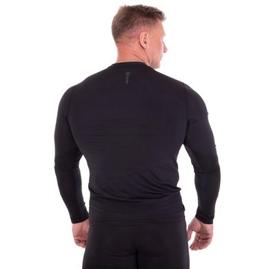 Компрессионная одежда черная (лонгслив и штаны) 9301-9401, XL