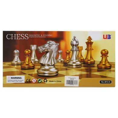 Шахматы настольная игра пластиковые на магнитах Zelart 4812-A размер 32см x 32см х 2см