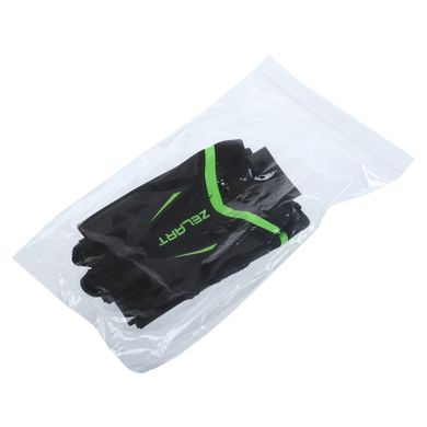 Перчатки для кроссфита, WorkOut зеленые BC-6305, L