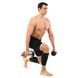 Защита голени для тяжелой атлетики CALF SUPPORT EZOUS CROSSFIT A-08 цвет черный