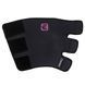 Защита голени для тяжелой атлетики CALF SUPPORT EZOUS CROSSFIT A-08 цвет черный