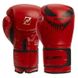 Перчатки боксерские красные на липучке ZELART PU BO-1370, 14 унций