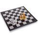 Шахматы настольная игра пластиковые на магнитах Zelart 4812-A размер 32см x 32см х 2см