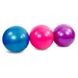 Мяч фитбол 85 см полумассажный Zelart FI-4437-85, Фиолетовый