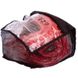 Шлем боксерский кожаный с прозрачной маской красный EVERLAST MA-1427
