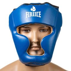 Шлем боксерский закрытый синий Flex FIRE&ICE FR-I475
