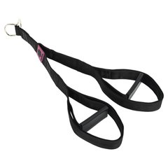 Лямка гибкая тяга для трицепса с двойным хватом SOFT TRICEP ROPE EZOUS F-10 73х5,5см черный