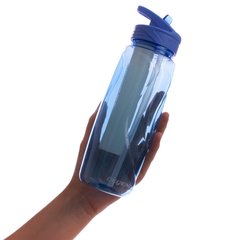 Бутылка для воды спортивная с контейнером для льда 750 мл FI-6436, Синий