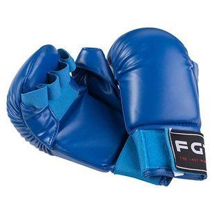 Накладки для карате FGT PU4008 S синий F4008-SB