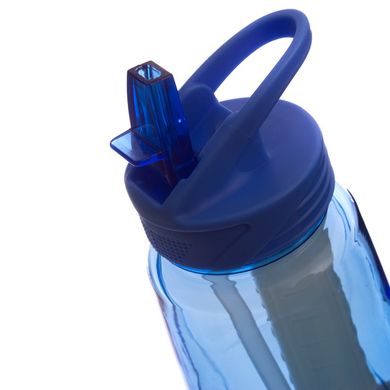 Бутылка для воды спортивная с контейнером для льда 750 мл FI-6436, Синий
