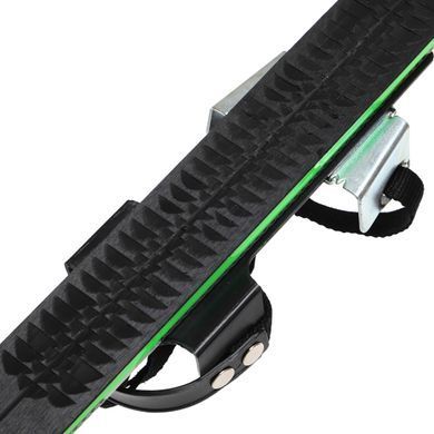Лыжи беговые детские в комплекте с палками Zelart SK-0881-110B цвет черный-синий-желтый