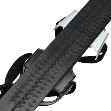 Лыжи беговые детские в комплекте с палками Zelart SK-0881-110B цвет черный-синий-желтый