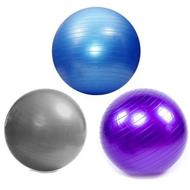 Фитбол мяч для фитнеса 55 см KingLion 5415-5, Фиолетовый