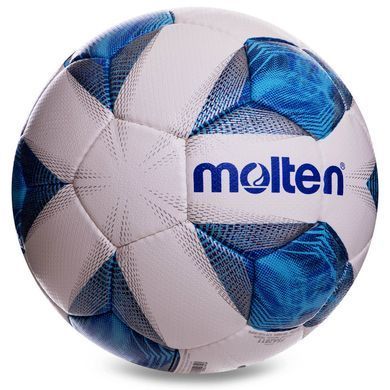 М'яч футбольний MOLTEN F5A2811 №5 PU синій