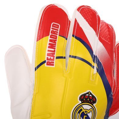 Рукавиці воротарські BALLONSTAR із символікою футбольного клубу REAL MADRID FB-0187-9 розмір 9