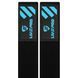 Бинты кистевые для жима LIFTING WRIST WRAPS LiveUp LP8702 2штуки черный-синий