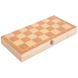 Шахматы, шашки, нарды 3 в 1 деревянные 34 x 34 см W7723