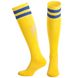 Гетры футбольные мужские р.40-45 CO-3256, Желтый-синий