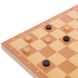 Шахматы, шашки, нарды 3 в 1 деревянные 34 x 34 см W7723