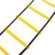 Координационная дорожка (лесенка) 10м (20 перекладин) желтая C-4607, Жёлтый