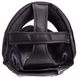 Шлем для бокса с полной защитой черный PU Zelart BO-7041