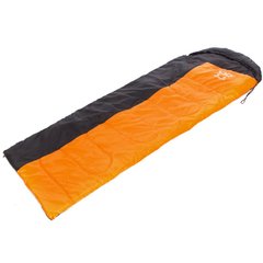 Спальник одеяло (220*75 см) оранжево-черный SY-081, Оранжевый