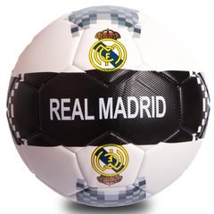Мяч футбольный 5 размер PU ламинированный REAL MADRID FB-0414-3