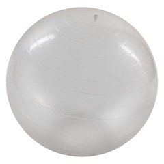 Мяч для фитнеса фитбол 65 см прозрачный глянец 5415-19, Разные цвета