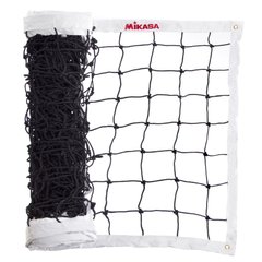 Сетка волейбольная узловая с тросом MIKASA 4,5мм, ячейка 12*12 см C-1417