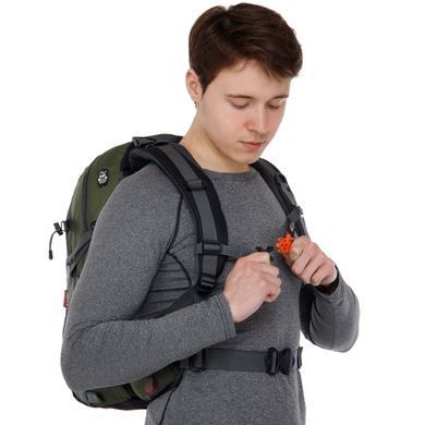 Рюкзак спортивный с каркасной спинкой DTR 8810-3 цвет черный