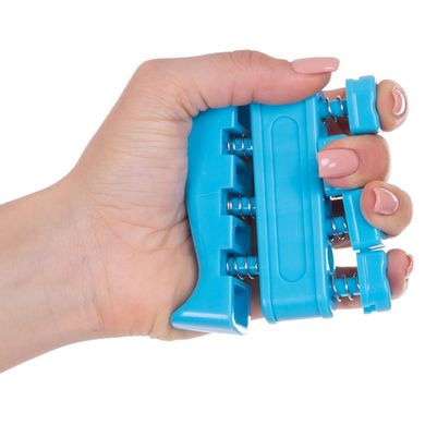Набор эспандеров кистевых для пальцев и запястья (4 шт) китстевой эспандер JELLO FI-2527, Синий