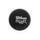 Мяч для сквоша WILSON STAFF SQUASH 2 BALL RED DOT WRT617700 2шт черный