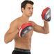 Лапа боксерская изогнутая тренировочная Кожвинил BOXER 2011-01 цвет черный-синий