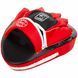 Лапа боксерская изогнутая тренировочная Кожвинил BOXER 2011-01 цвет черный-синий