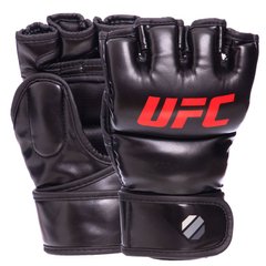 Шингарты для мма PU UFC Contender черные UHK-69154 7oz размер L/XL