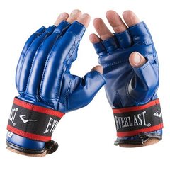 Снарядные перчатки шингарты Everlast RexionStrap DX синие MA-EVMB