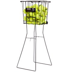 Корзина для теннисных мячей TENNIS BALL CART на 72 мяча TELOON T111-72 черный