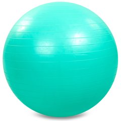 Мяч фитбол 85 см гладкий глянцевый Zelart FI-1982-85, Мятный