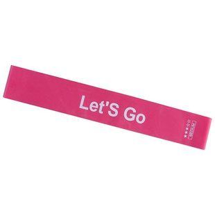 Лента сопротивления, розовый, 600х50х0,7мм, Let'sGo. Усилие: Medium. Скидка от 100шт. 82336/70