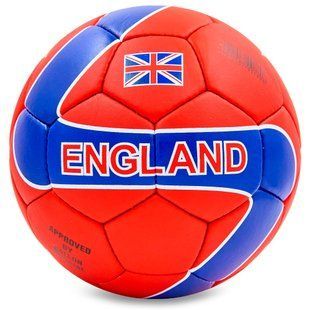 М'яч футбольний BALLONSTAR ENGLAND FB-0047-756 №5 PU червоний-синій